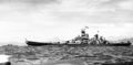 Линкор USS Missouri в Токийском заливе, 30 августа 1945 г.
