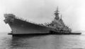 Линкор USS Missouri с президентом Г.Трумэном на борту прибыл из Рио-де-Жанейро в Норфолк, 19 сентября 1947 г.