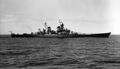 Линкор USS Missouri в море, июнь 1950 г.