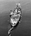 Линкор USS Missouri в гавани Нью-Йорка, 30 июля 1944 г.