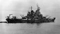 Линкор USS Missouri в Токийском заливе, 1945 г.