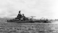 Линкор USS Nevada после атомных испытаний. Перл-Харбор, 26 июня 1947 г.
