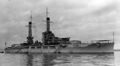 Линкор USS Nevada в заливе Гуантанамо, Куба, зима 1920-21 гг.