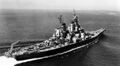 Линкор USS New Jersey на пути в Пьюджет Саунд, 30 июня 1945 г.