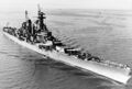 Линкор USS New Jersey. Корея, 18 мая 1951 г.