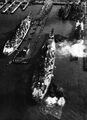 Линкоры USS New Jersey и USS Missouri в Норфолке, 1954 г.