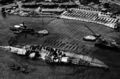 Этапы спрямления USS Oklahoma, 21 марта 1943 г. Крен 40°.