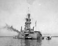 Линкор USS Pennsylvania в заливе Гуантанамо. Куба, начало 1920 г.
