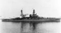 Линкор USS Pennsylvania покидает верфь ВМС в Филадельфии, 24 апреля 1931 г.