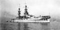 Линкор USS Pennsylvania в заливе Гуантанамо, Куба, 1 января 1920 г.