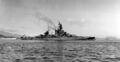 Линкор USS Pennsylvania в заливе Адак, Алеутские о-ва, 12 августа 1943 г.