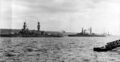 Линкоры USS Pennsylvania (слева), USS Arizona, USS Nevada и USS Oklahoma. Нью-Йорк, 4 мая 1920 г.