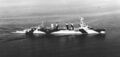 Легкий крейсер USS Raleigh на верфи Пьюджет-Саунд, 28 мая 1944 г.