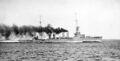 Легкий крейсер USS Richmond на скорости 32,5 узла. Верфь «Cramp», 11 мая 1923 г.