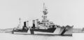 Легкий крейсер USS Richmond в камуфляже Ms-32/3d. Пьюджет-Саунд, 24 июня 1944 г.