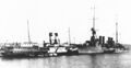 Легкий крейсер USS Richmond. Монтевидео, Уругвай.