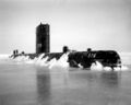 USS Skate всплытие на северном полюсе. 17 Марта 1959.