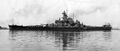 Линкор USS South Dakota покидает верфь в Филадельфии, 4 июня 1942 г.