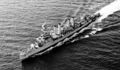 Легкий крейсер USS Trenton в Панамском заливе, 11 мая 1943 г.
