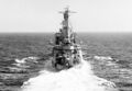 Легкий крейсер USS Trenton в Панамском заливе, 11 мая 1943 г.