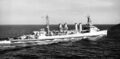 Легкий крейсер USS Trenton в Панамском заливе, 11 мая 1943 г.