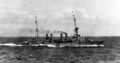 Флагманский корабль дивизии легких крейсеров разведывательного флота USS Trenton, апрель 1927 г.
