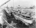 USS Whipple в сухом доке, Мар-Айленд