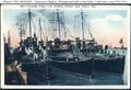 USS Whipple в Сан Педро (второй слева)