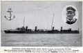 памятная фотография USS Whipple как участника Великой Белой Флотилии