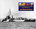 USS Willmarth (DE-638) — эскортный миноносец ВМС США и его боевые отличия.