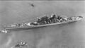 Линкор USS Wisconsin через некоторое время после спуска на воду. Филадельфия, конец 1943 г.