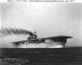 USS Yorktown во время ходовых испытаний в июле 1937 года