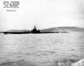 Вид на левый борт 'USS Harder (SS-257) после завершения модернизации (19 февраля 1944 года)
