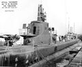 Рубка USS Harder (SS-257) в ходе модернизации (верфь Мар-Айленд 7 февраля 1944 года)