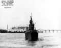 Вид на нос USS Harder (SS-257) после завершения модернизации (19 февраля 1944 года)