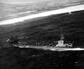 USS Harder (SS-257) у побережья Волеаи во время поисково-спасательной операции