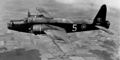 Британский двухмоторный бомбардировщик Vickers Wellington.
