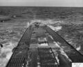 Вид на корму U-505 с 37-мм зенитной установки