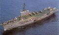 Авианосец INS Vikrant типа Majestic (1984 год).