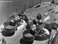 Кормовые 28-мм зенитные установки на Тяжелом Крейсере Astoria июль 1941
