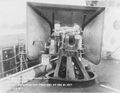 Вид со стороны затвора того же 3-дюймового/50-мм орудия эсминца USS Isabel (PY-10)