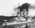 SMS Zähringen в Кильском канале.